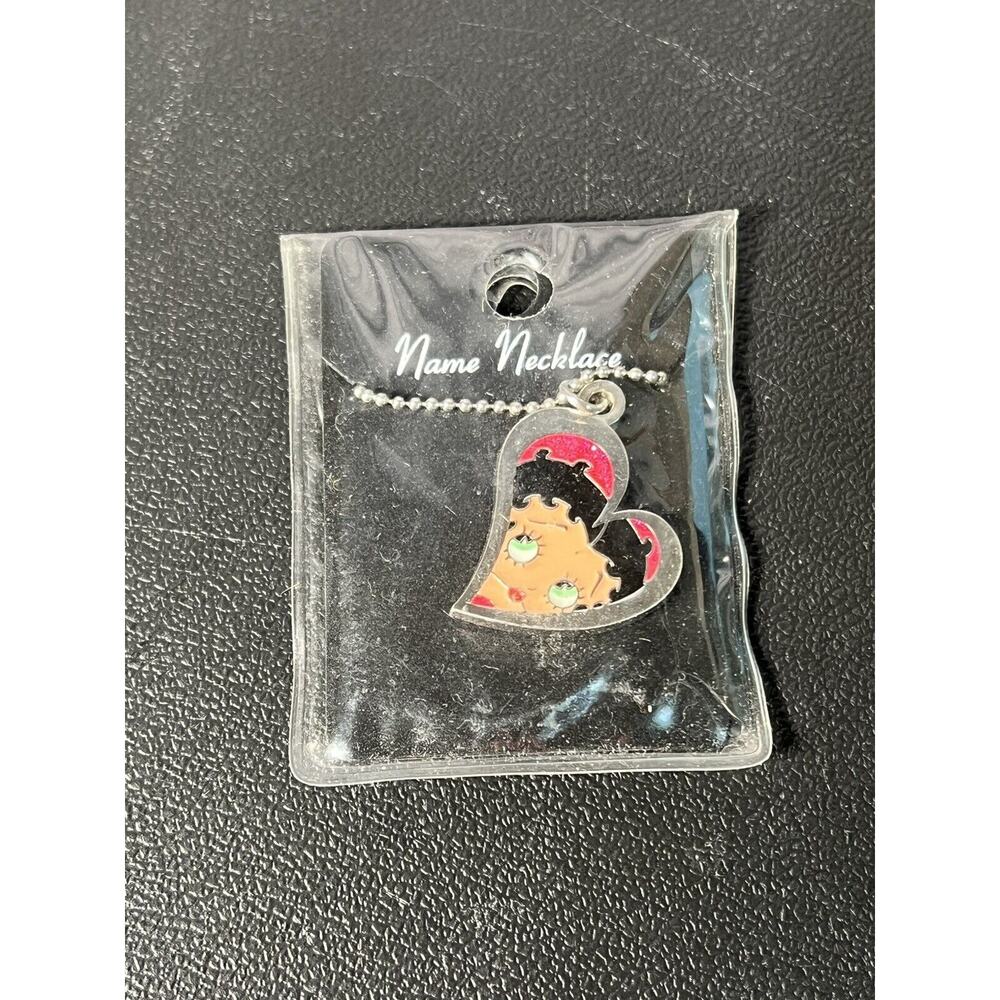 NWT Betty Boop Heart Necklace Universal Studios